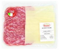 slide 1 of 1, Veroni Italy Salame Di Parma & Asiago Cheese, 4 oz