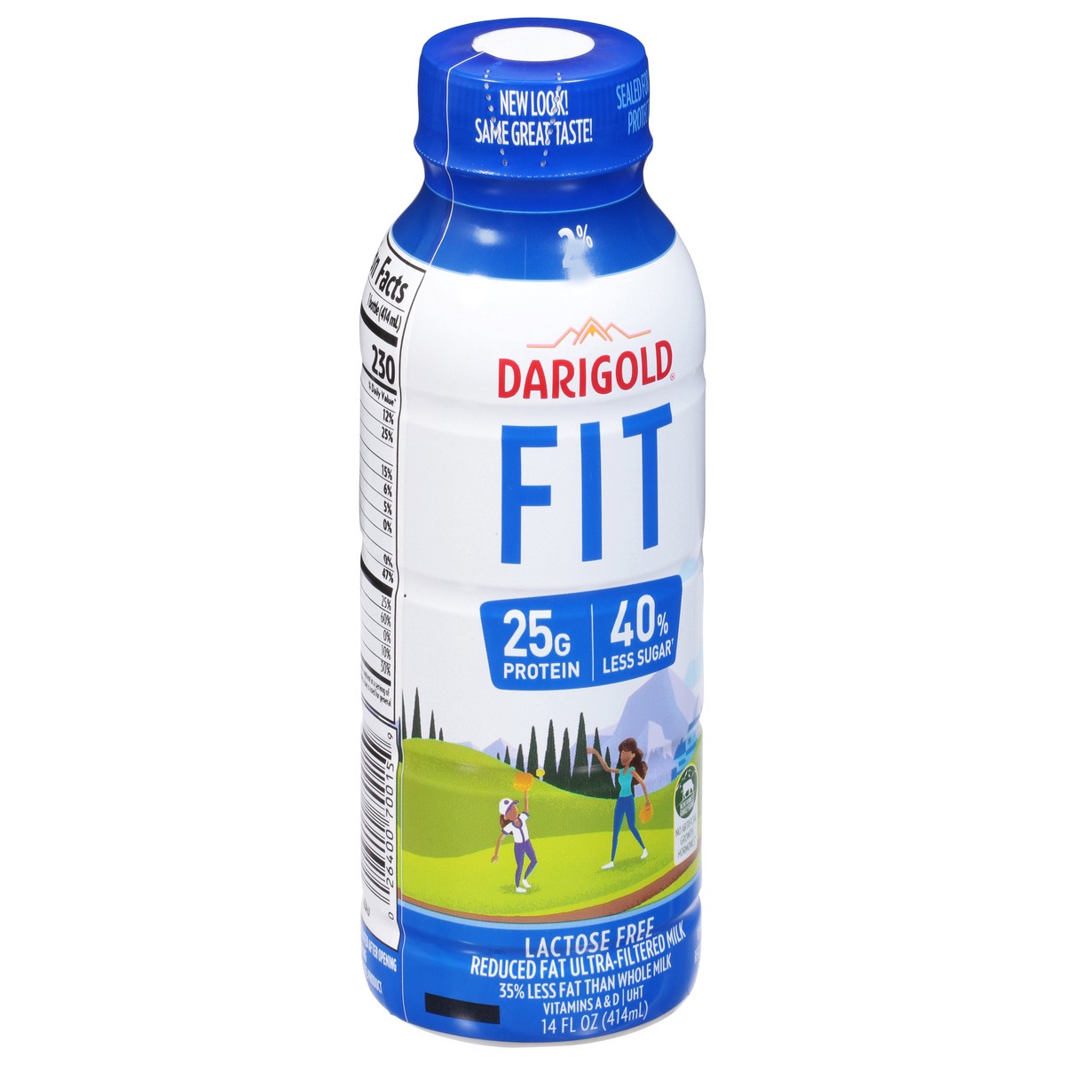 slide 3 of 9, Darigold 2% Reduced Fat Ultra-Filtered Milk 14 fl oz, 14 fl oz