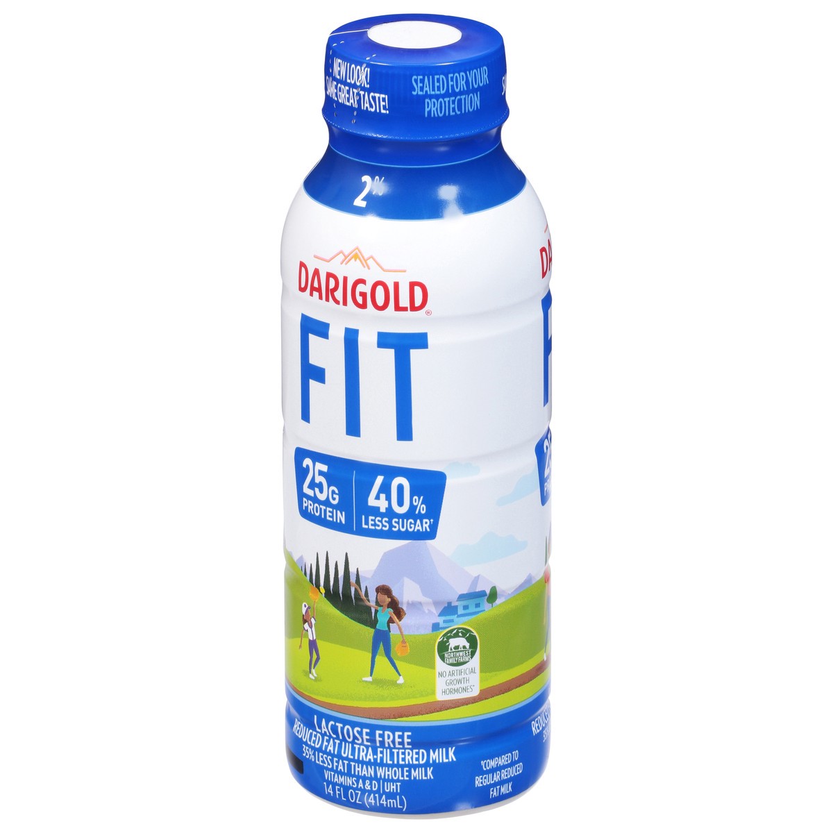 slide 4 of 9, Darigold 2% Reduced Fat Ultra-Filtered Milk 14 fl oz, 14 fl oz