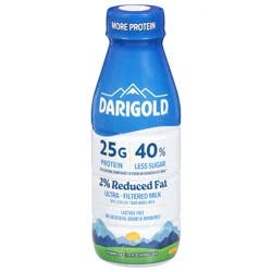 Darigold 2% Reduced Fat Ultra-Filtered Milk 14 fl oz