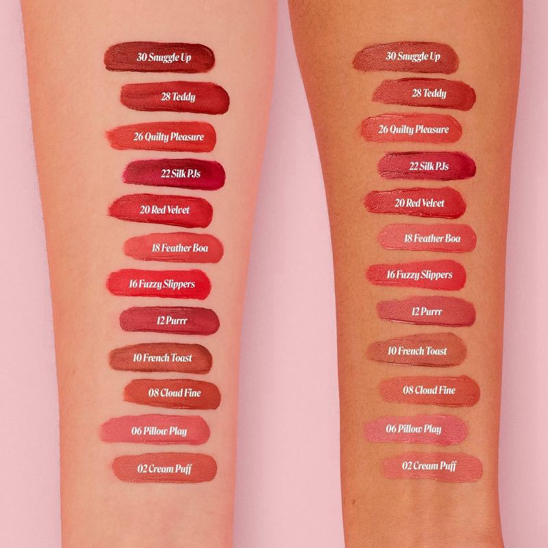 slide 5 of 9, Benefit Cosmetics Plush Tint Moisturizing Matte Lip Tint - Fuzzy Slippers - 1 fl oz - Ulta Beauty, 0.2 oz