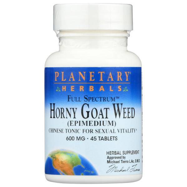 slide 1 of 1, Planetary Herbals Horny Goat Weed, 1 ct