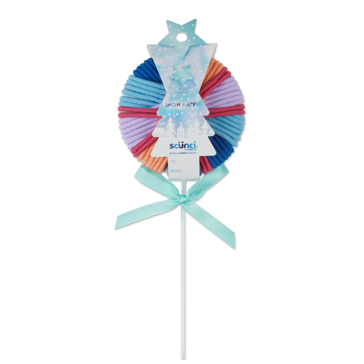 slide 1 of 5, CONAIR Scunci Lollipop Elastics, 1 ct