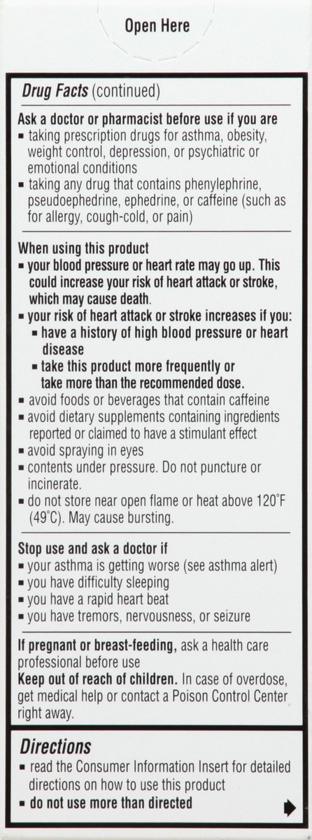 slide 6 of 11, Primatene Mist Epinephrine Inhalation Aerosol Bronchodilator 11.7 gr, 0.41 oz