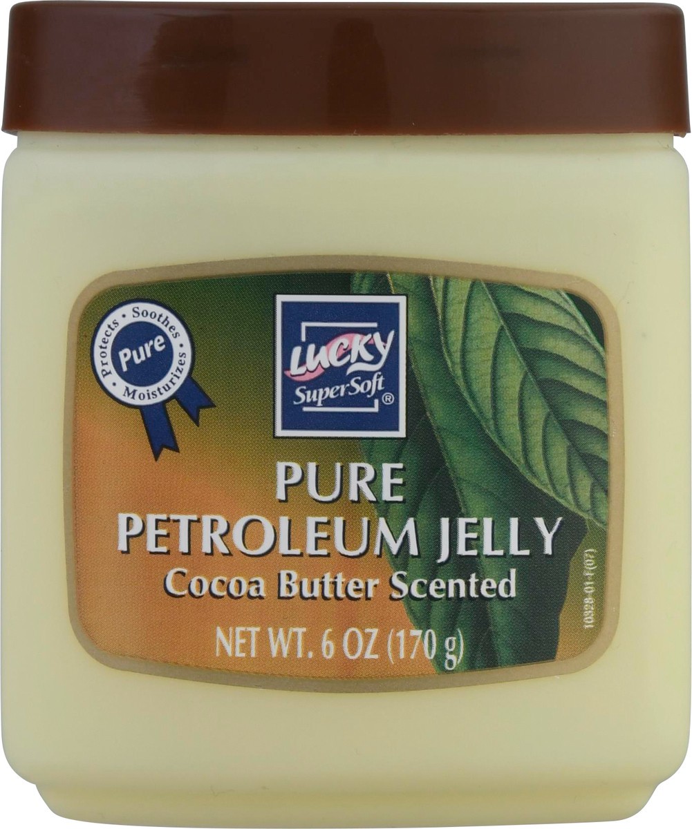 slide 4 of 13, Lucky Super Soft Lucky Cocoa Butter Petroleum Jelly, 8 oz