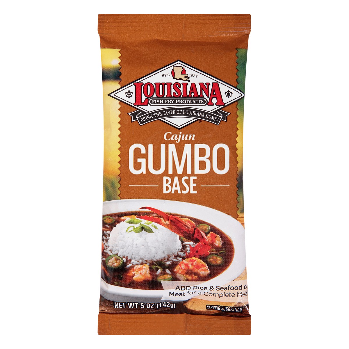 slide 1 of 8, Louisiana Cajun Gumbo Base - 5oz, 5 oz