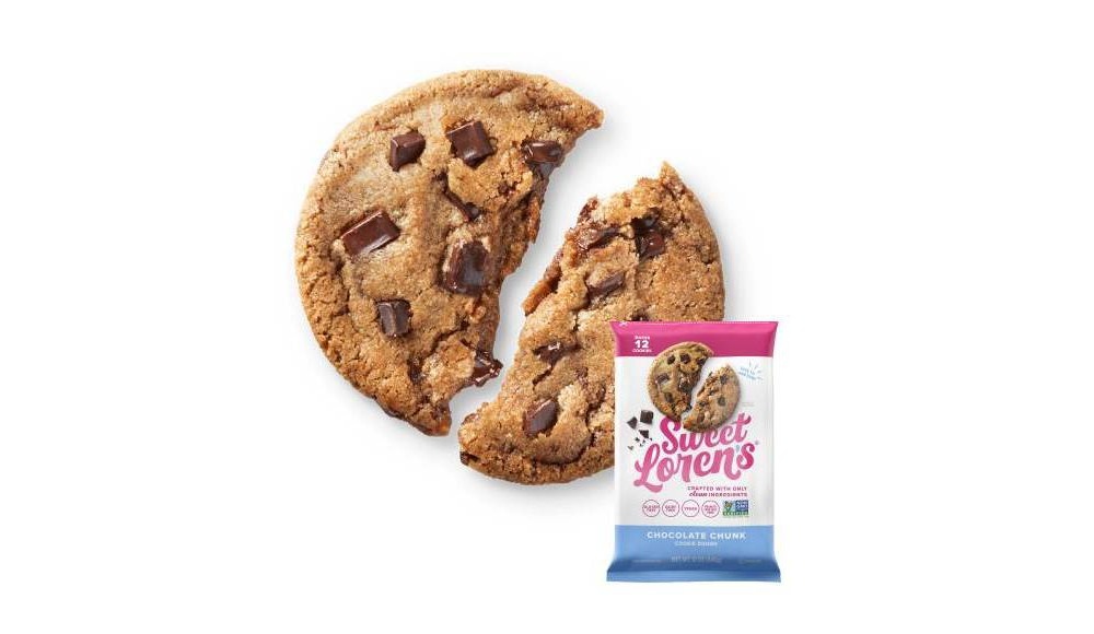 slide 4 of 5, Sweet Loren's Gluten Free Chocolate Chunk Place And Bake Cookie Dough, 12 oz