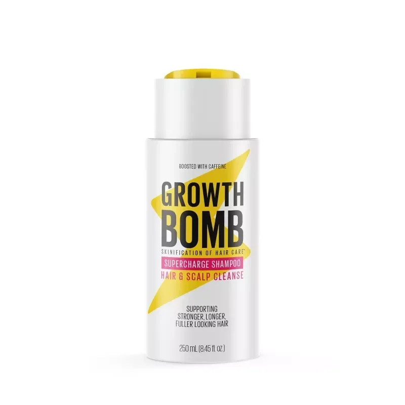 slide 1 of 10, Growth Bomb Shampoo, 8.45 oz