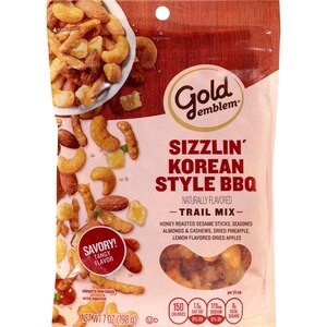 slide 1 of 1, CVS Gold Emblem Gold Emblem Sizzlin' Korean Style Bbq Trail Mix, 7 Oz, 7 oz