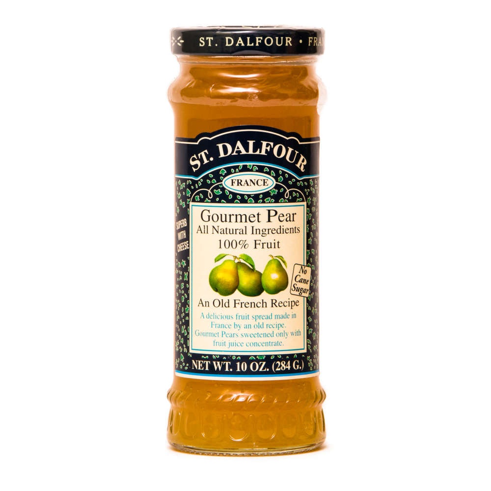 slide 1 of 1, St. Dalfour Fruit Spread Gourmet Pear, 10 oz