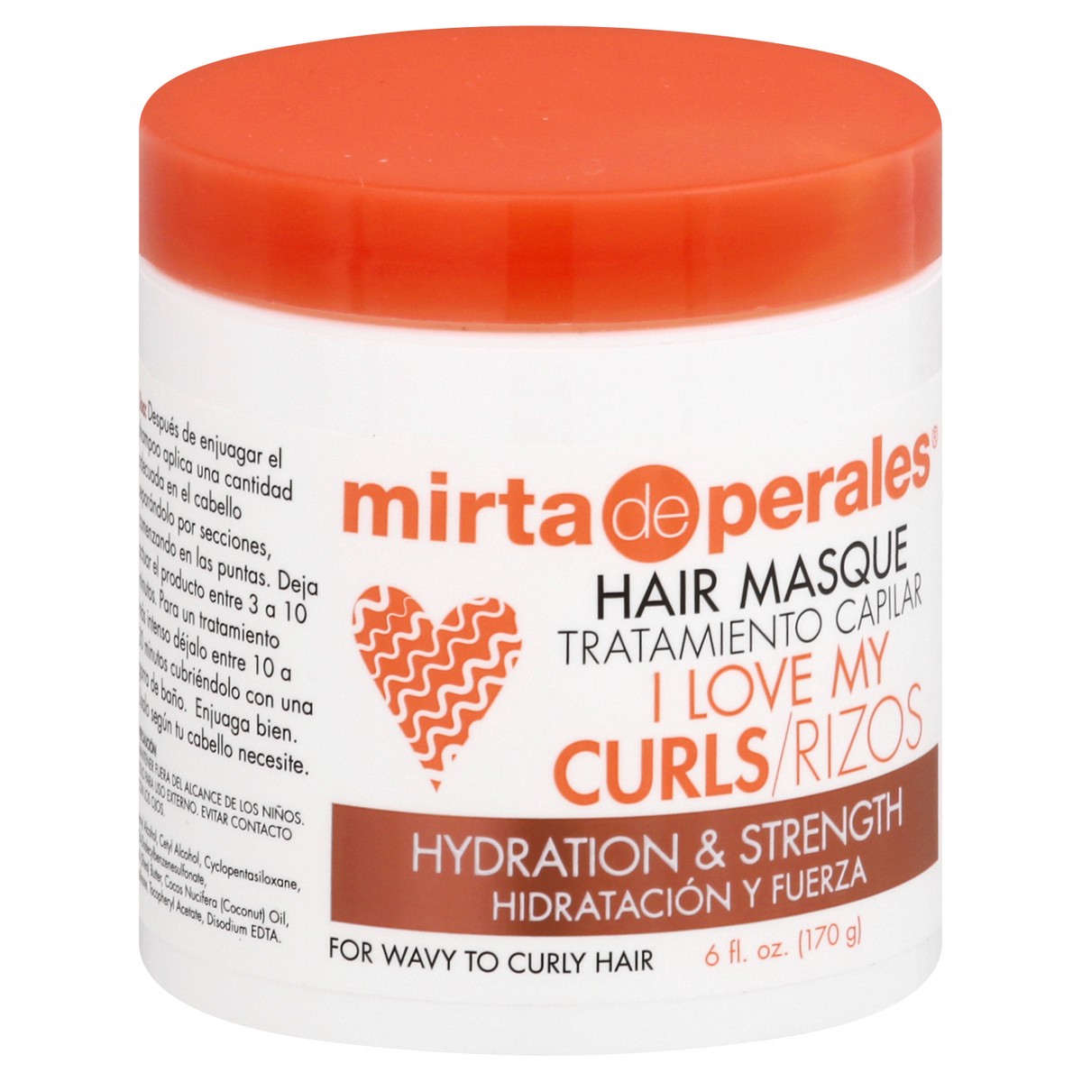 slide 2 of 9, Mirta de Perales Hair Masque, Hydration & Strength, 6 Ounce, 6 oz