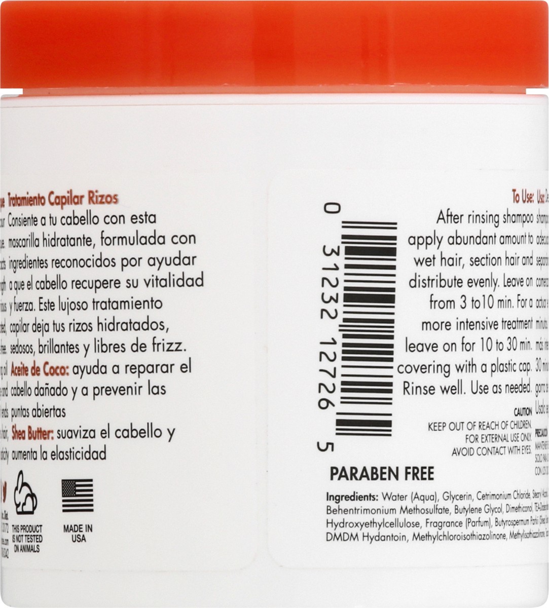 slide 5 of 9, Mirta de Perales Hair Masque, Hydration & Strength, 6 Ounce, 6 oz