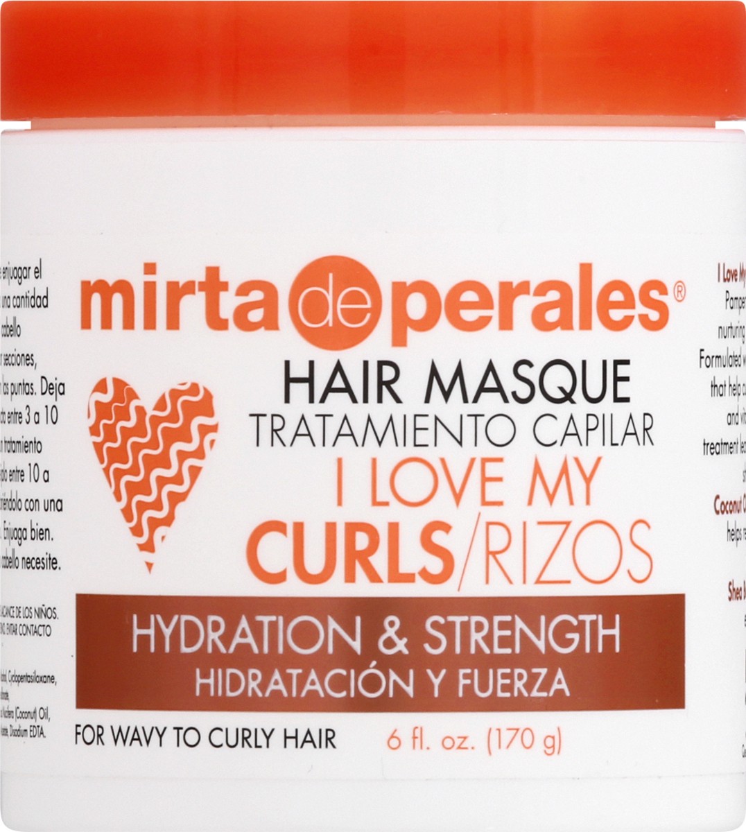 slide 6 of 9, Mirta de Perales Hair Masque, Hydration & Strength, 6 Ounce, 6 oz