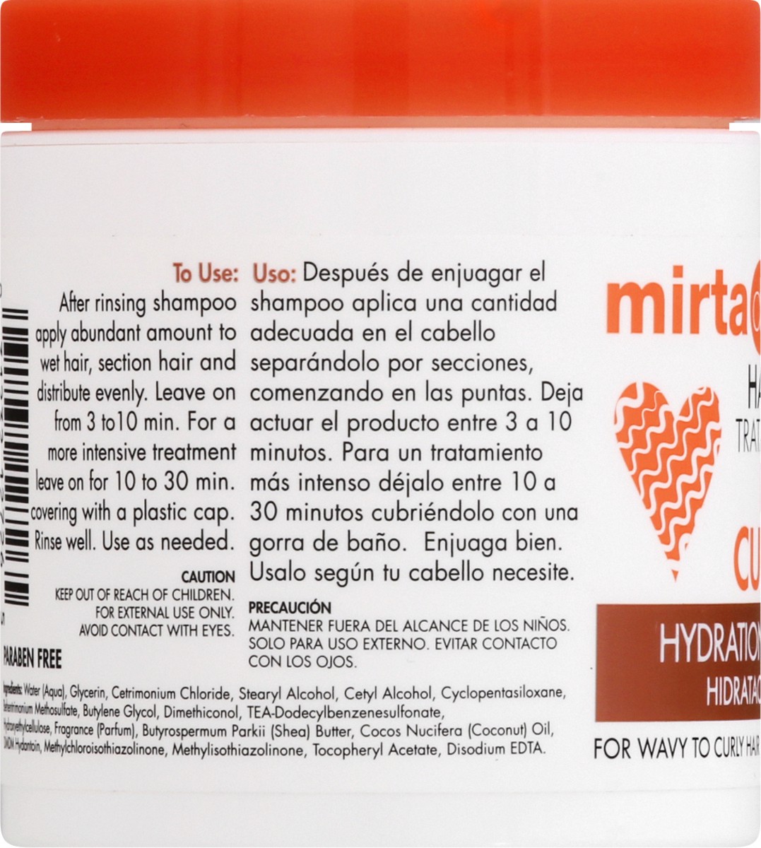 slide 7 of 9, Mirta de Perales Hair Masque, Hydration & Strength, 6 Ounce, 6 oz