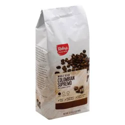 Raley's Colombian Supremo Whole Bean Coffee 32 Oz