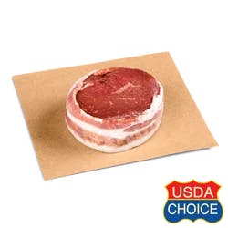 Hy-Vee Choice Reserve Beef Bacon-Wrapped Top Sirloin Fillet