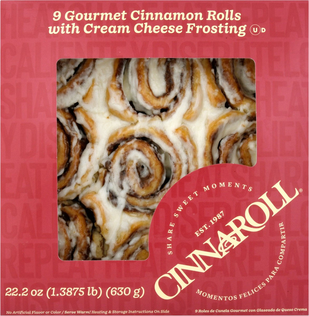 slide 13 of 15, Cinnaroll Gourmet Cinnamon Rolls 9 Rolls 9 ea, 9 ct