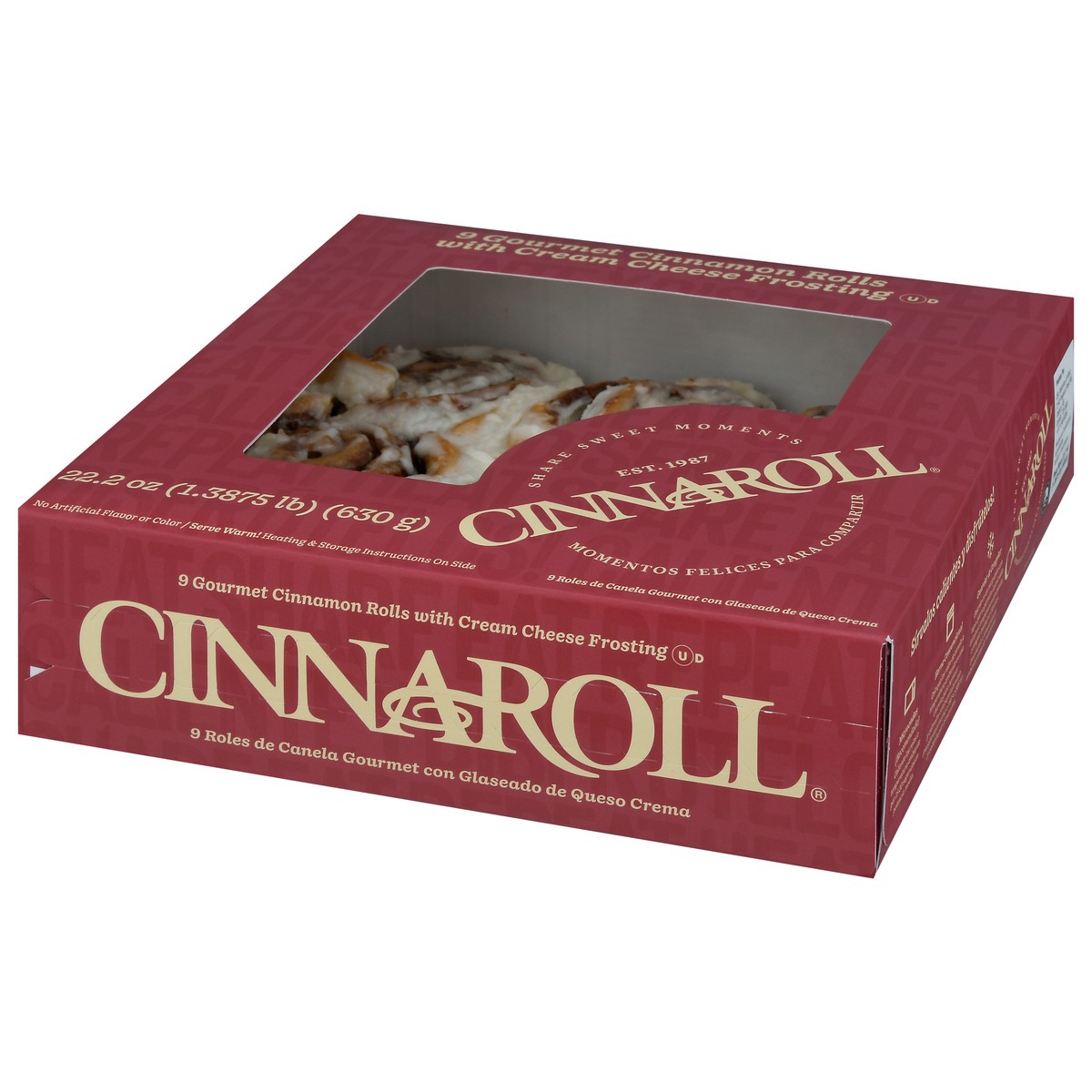 slide 8 of 15, Cinnaroll Gourmet Cinnamon Rolls 9 Rolls 9 ea, 9 ct