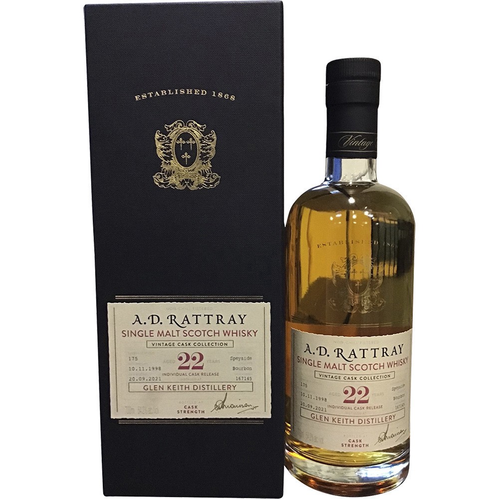slide 1 of 1, A.d. Rattray Glen Keith 1998 Brlse, 700 ml