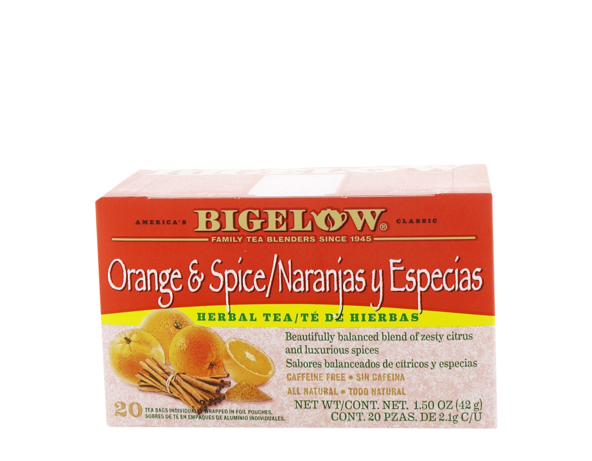 slide 1 of 1, Bigelow Herbal Tea 20 ea, 20 ct