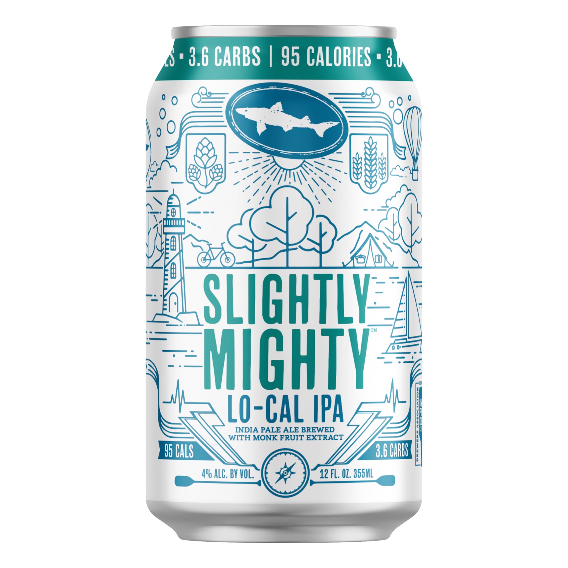 Dog Fish Head Slightly Mighty LoCal IPA 12 ct; 12 oz Shipt
