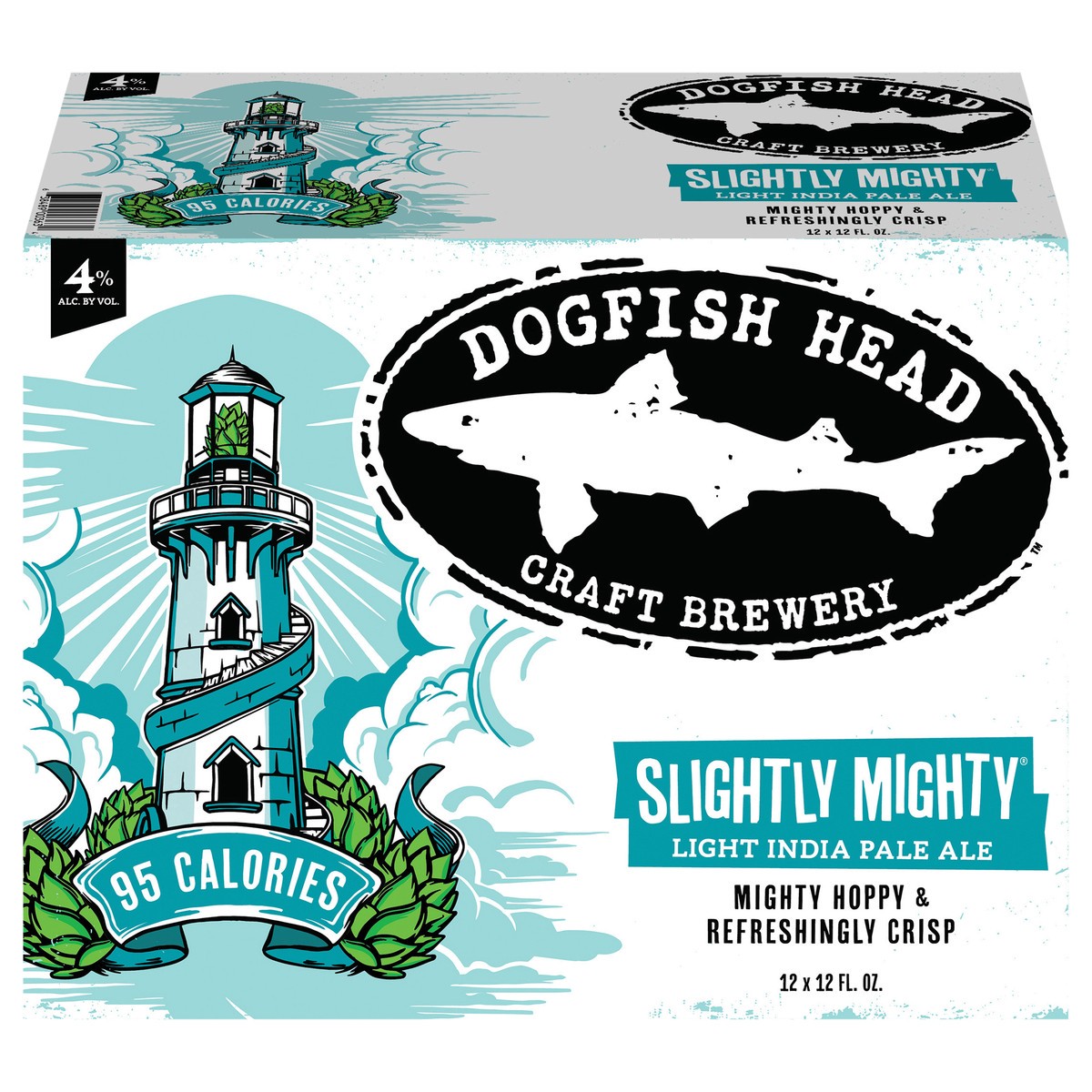 slide 1 of 10, Dogfish Head Beer Slightly Mighty Lo-Cal IPA (12 fl. oz. Can, 12pk.), 12 ct; 12 oz