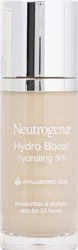 Neutrogena Hydro Boost Hydrating Tint with Hyaluronic Acid, Lightweight Water Gel Formula, Moisturizing, Oil-Free & Non-Comedogenic Liquid Foundation Makeup, 40 Nude Color, 1.0 fl. oz