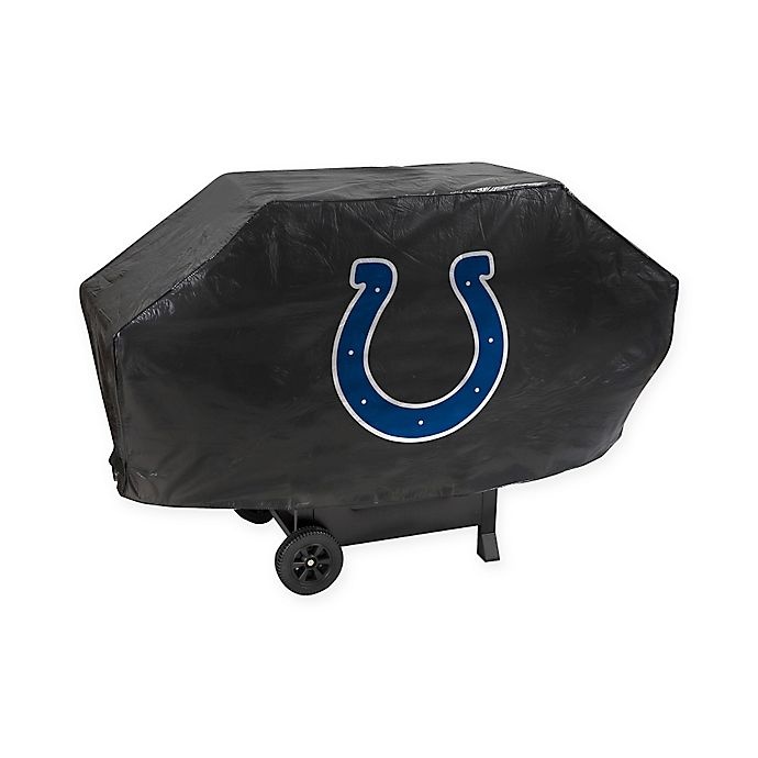 slide 1 of 1, NFL Indianapolis Colts Deluxe BBQ Grill Cover, 1 ct