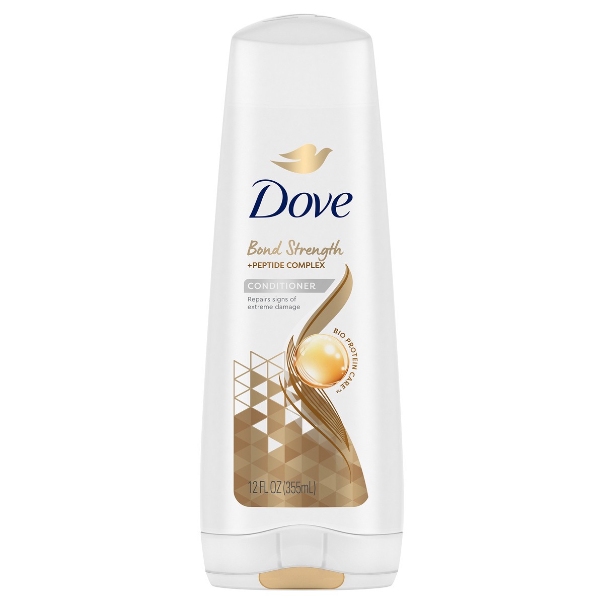 slide 10 of 11, Dove Damage Therapy Conditioner Bond Strength 12 Fl Oz, 12 fl oz