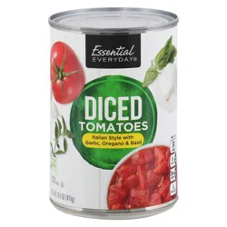 Essential Everyday Canned Diced Tomatoes, Italian