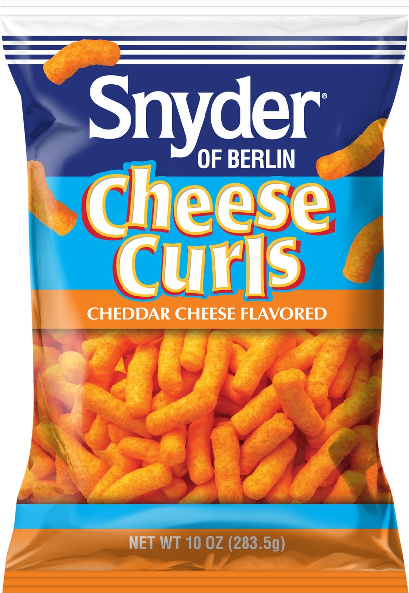 slide 7 of 7, Snyder of Berlin 10 oz Snyder of Berlin Cheese Curls, 10 oz