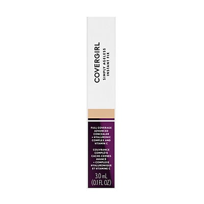 slide 1 of 1, Covergirl Simply Ageless Instant Fix Advanced Concealer, Light, 0.1 oz