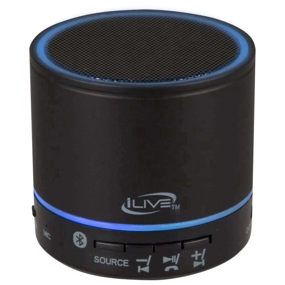 slide 2 of 3, iLive Portable Wireless Speaker - Black, 1 ct