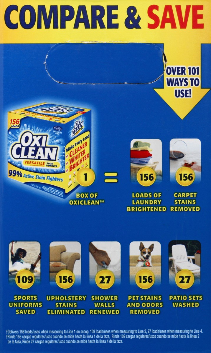 slide 5 of 9, Oxi-Clean Versatile Stain Remover Powder, 7.22 lb, 7.22 lb