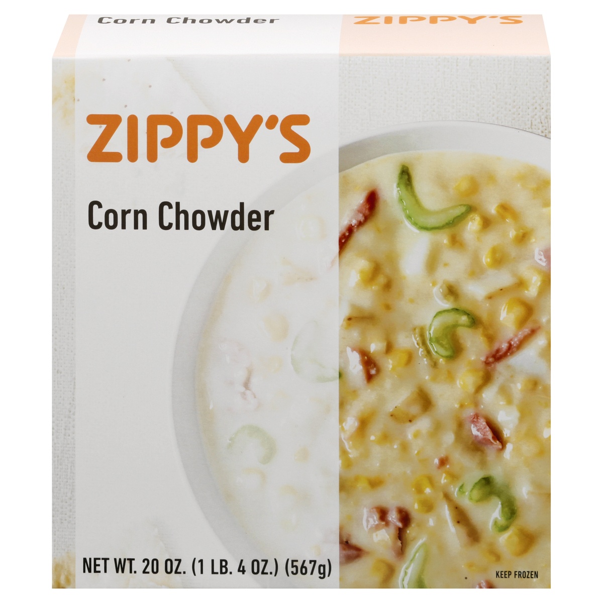slide 1 of 1, Zippys Corn Chowder 20 oz, 