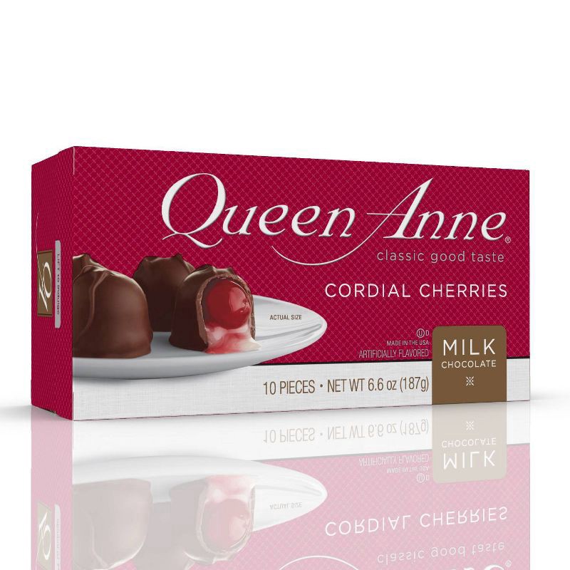 slide 1 of 3, Queen Anne Holiday Milk Chocolate Cordial Cherries - 6.6oz, 6.6 oz
