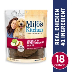 Milo's Kitchen Dog Treat, Chicken Sausage