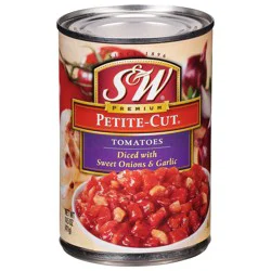 S&W Petite Cut Tomatoes 14.5 oz