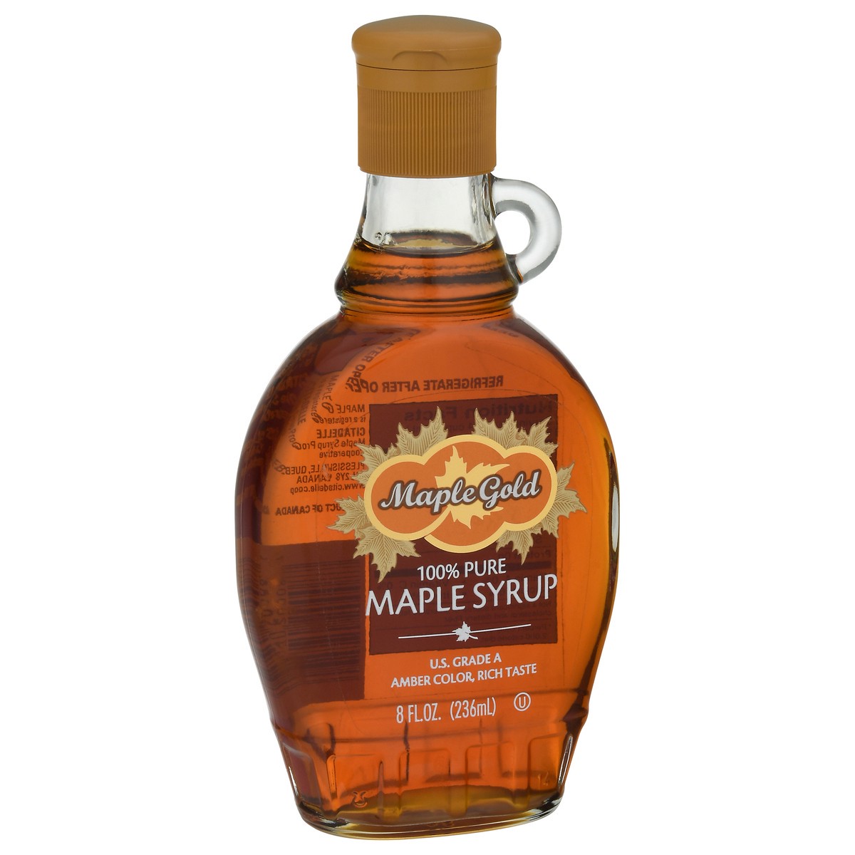 slide 8 of 12, Maple Gold 100% Pure Maple Syrup 8 fl oz, 8 fl oz