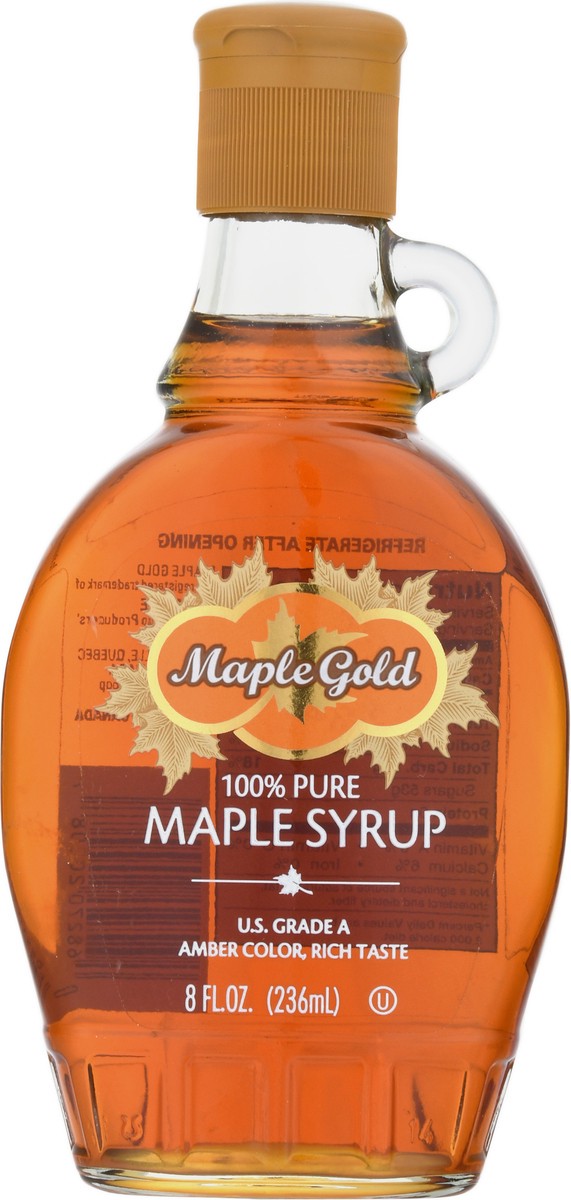 slide 6 of 12, Maple Gold 100% Pure Maple Syrup 8 fl oz, 8 fl oz