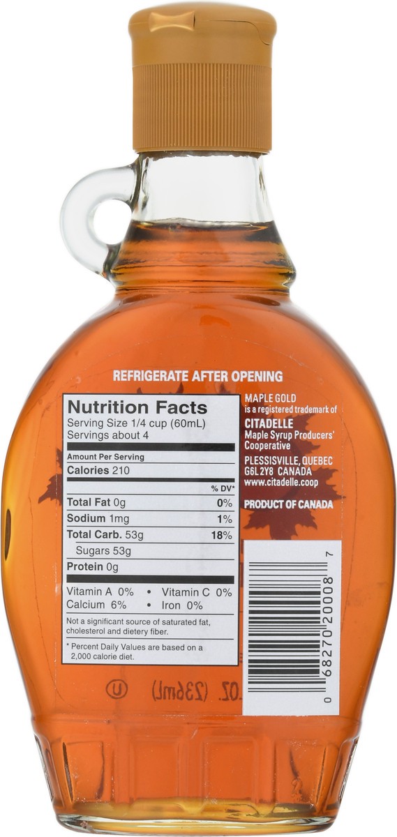 slide 2 of 12, Maple Gold 100% Pure Maple Syrup 8 fl oz, 8 fl oz