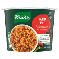 slide 5 of 7, Knorr Fajita Rice Rice Cup - 2.6 oz, 2.6 oz