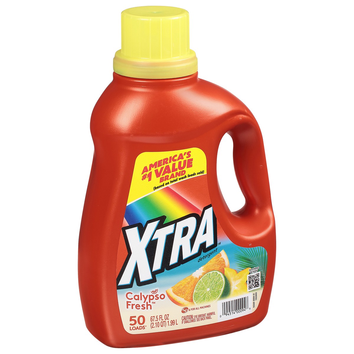 slide 2 of 9, Xtra Laundry Detergent Calypso, 67.5 oz