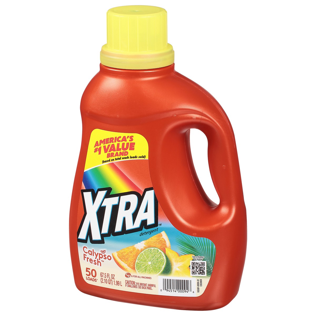 slide 3 of 9, Xtra Laundry Detergent Calypso, 67.5 oz