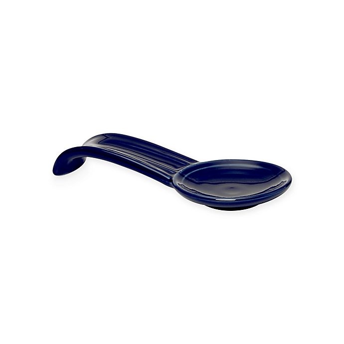 slide 1 of 3, Fiesta Spoon Rest - Cobalt Blue, 1 ct