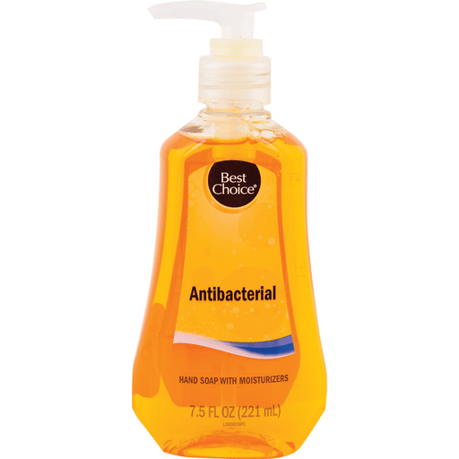 slide 1 of 1, Best Choice Antibacterial Liquid Hand Soap, 7.5 fl oz