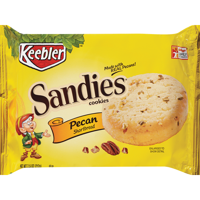 slide 1 of 1, Keebler Pecan Sandies, 1 ct
