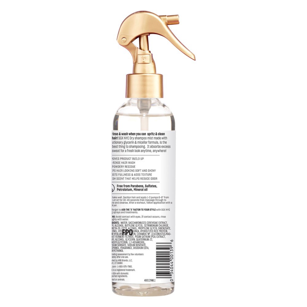slide 5 of 5, SGX NYC Refresh & Reset Dry Shampoo Mist, 8 oz