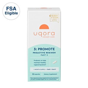 slide 1 of 1, Uqora Promote Vaginal Probiotic For Urinary Tract Health, 30 ct