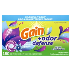 Gain Fresh Scent Fabric Sheets